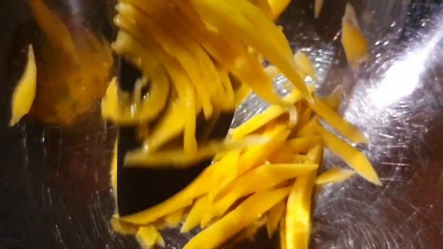 Mango Salat Mit Ingwer-Chili ? Dressing ??????Abendessen Dinner смотреть онлайн