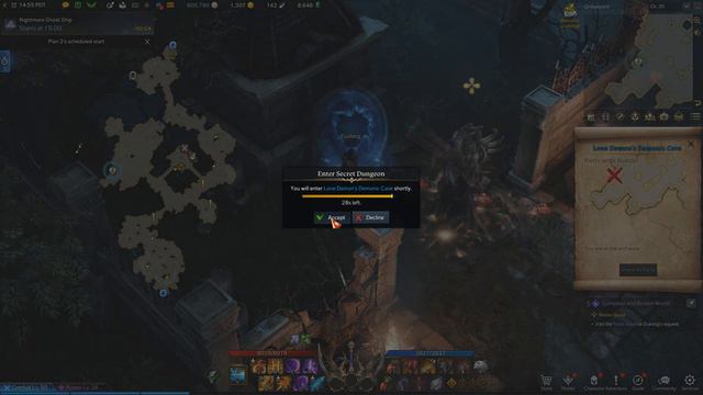 Lone Demon's Demonic Cave | Secret Dungeon | Lost Ark