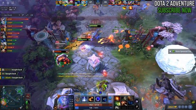 INSANE DOUBLE ECLIPSE - COMEBACK TEAM FIGHT - CARRY LUNA - FULL FIGHT - DOTA 2 GAMEPLAY смотреть онлайн