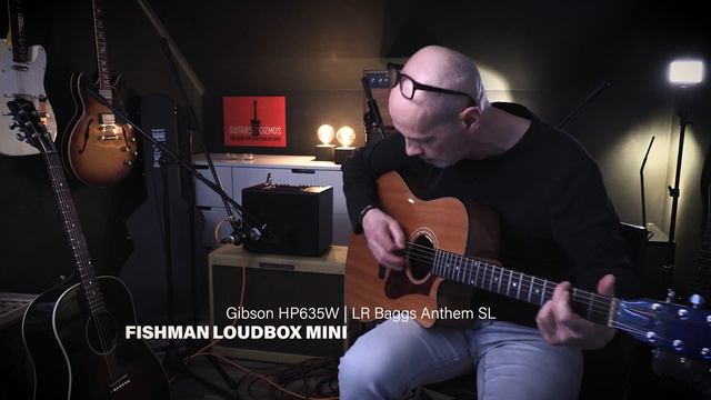 Test of Acoustic Guitar amps. AER Compact 60 & Fishman Loudbox Mini. смотреть онлайн