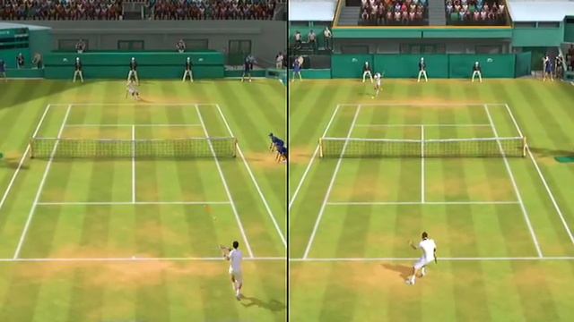 Two Player Mode - EA Grand Slam Tennis 2 - PS3 Fitness смотреть онлайн
