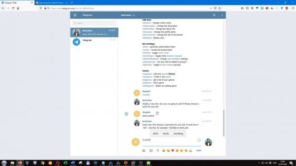 Как получить API token и ID чата в телеграм