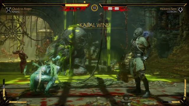 Mortal Kombat 11 - Kabal Vs Cetrion - Hard