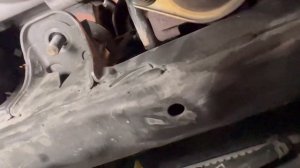 Toyota venza 2.7L 08-15 how to change front engine mount замена передней подушки двигателя