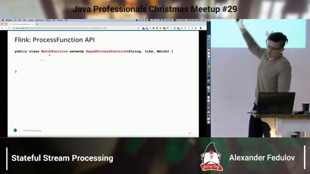 Stateful Stream Processing, Apache Flink – Alexander Fedulov смотреть онлайн