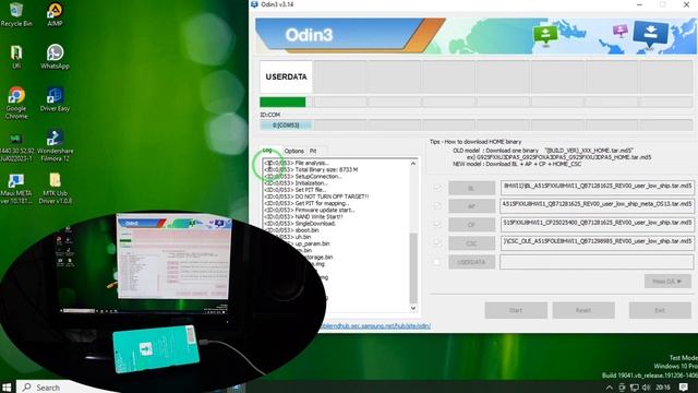 Flash Samsung A51 (SM-A515F)