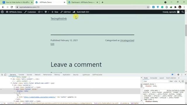 How to Hide Author in WordPress 2021 смотреть онлайн