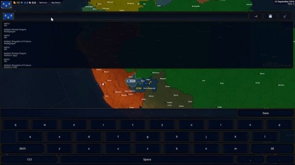 Age of Civilizations II - Console, Commands