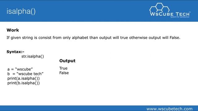 #10 Python string Functions [ lower,isalpha,isdigit ] || Python Programming Tutorial For Beginners смотреть онлайн