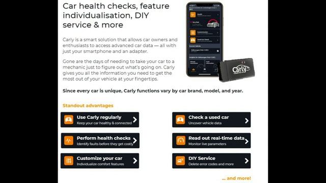 New Carly Connected Car Programming of various car brands смотреть онлайн