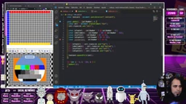 ? Dibujando con CSS una carta de ajuste de televisión (TV Test Card) смотреть онлайн