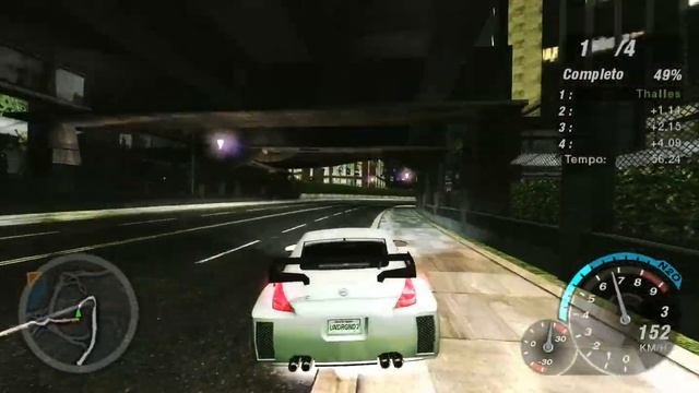 Perfect race in Need for Speed Underground 2 | Nissan 350z смотреть онлайн