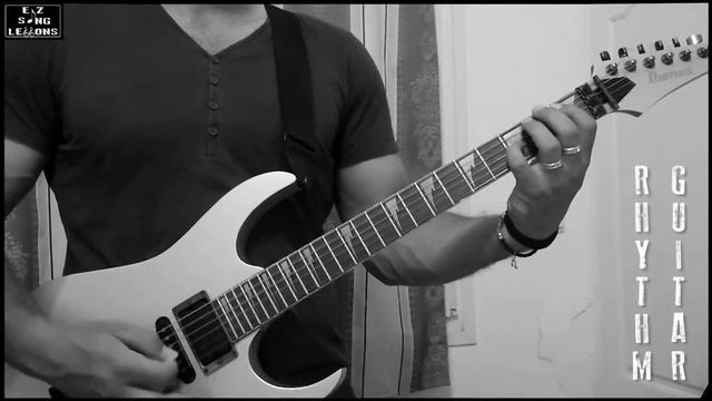 Pieces - Sum 41 [RHYTHM Guitar Cover/Lesson with TAB/Score] смотреть онлайн