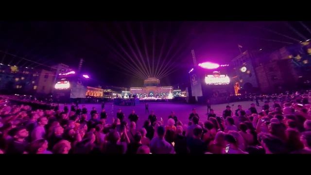 ARMENIA INDEPENDENCE DAY 2021. Republic Square, Yerevan, Armenia. A Different View With 360 Camera.