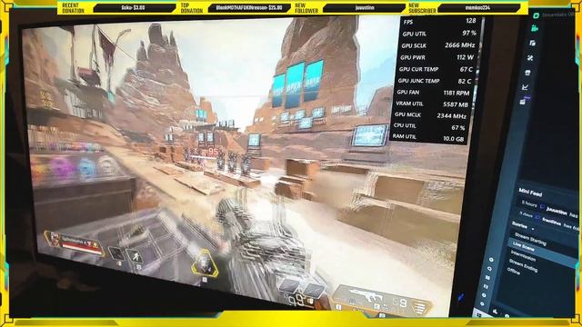 PowerColor AMD Radeon RX 6600 XT Hellhound Temperature And Power Usage Test