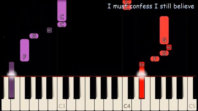BABY ONE MORE TIME ( LYRICS ) - BRITNEY SPEARS | SLOW & EASY PIANO смотреть онлайн
