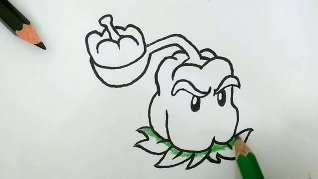 How to Draw Pepper-pult | Plants vs Zombies 2 смотреть онлайн