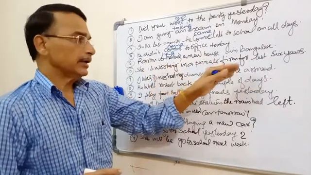 ENGLISH GRAMMAR - TENSES - EXERCISE 2 смотреть онлайн