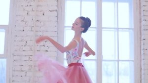 Юная балерина Настя Краснощёкова