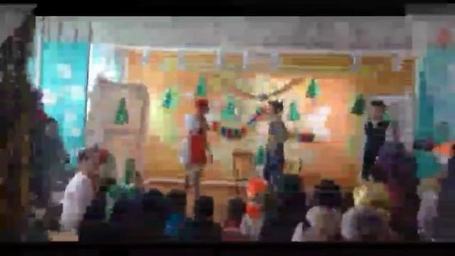 Новогоднее поздравление от 8-9 классов смотреть онлайн