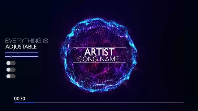 Audio React Music Visualizer After Effects Template смотреть онлайн