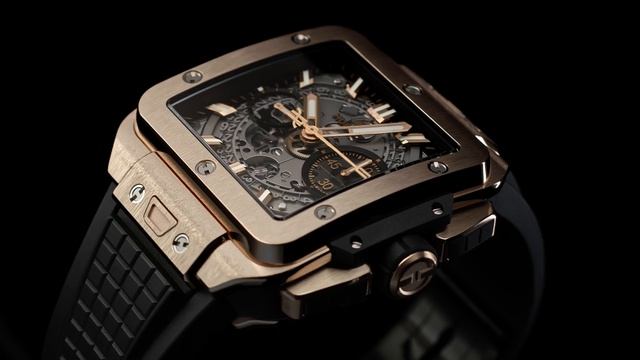 HUBLOT - SQUARE BANG UNICO KING GOLD смотреть онлайн