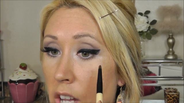 1960s Bombshell Eva Gabor Makeup Tutorial смотреть онлайн