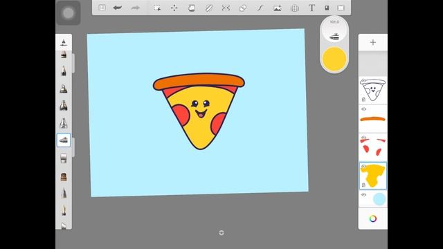Clean Flat Design In Autodesk Sketchbook | Tutorial For Beginners смотреть онлайн