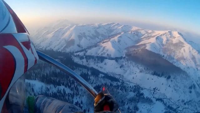 Алтайские Альпы с параплана