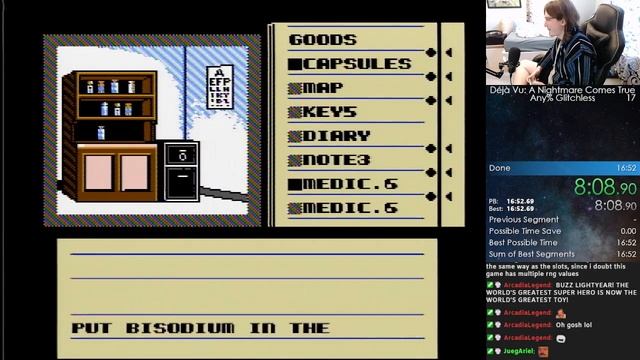 Déjà Vu: A Nightmare Comes True - Any% Glitchless in 15:47 смотреть онлайн