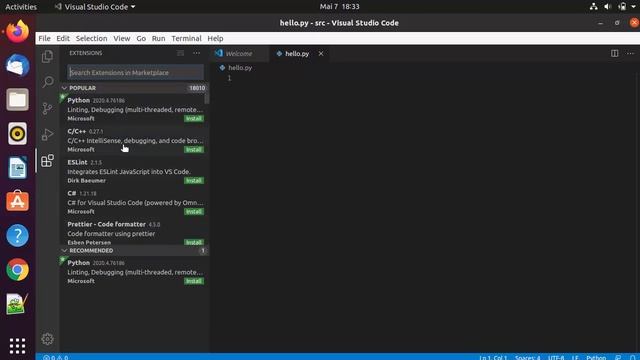How to Install and Use Visual Studio Code on Ubuntu 20.04 LTS Linux (VS Code) смотреть онлайн
