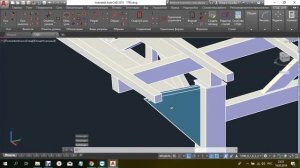 Односкатный навес для 2 машин