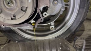 ТО скутера Suzuki ZZ Inch Up Sport - Трансмиссия