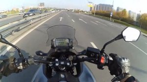 HONDA NC750X acceleration / разгон Honda nc 750 x