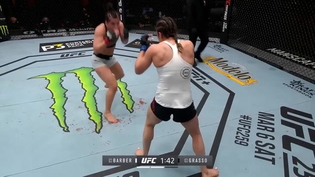 Alexa Grasso Vs Maycee Barber UFC 258 FULL FIGHT Champions