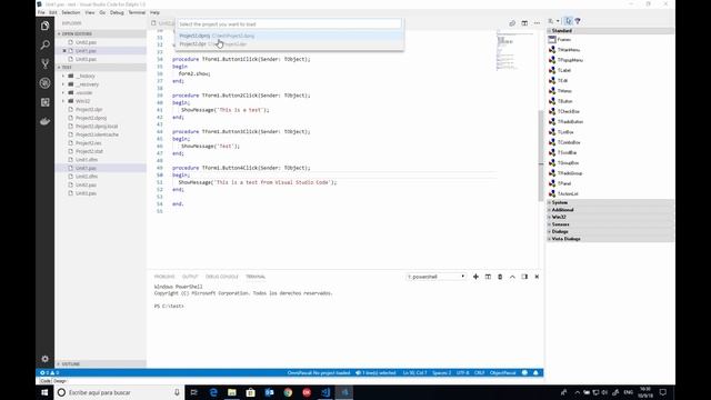 Visual Studio Code for Delphi смотреть онлайн