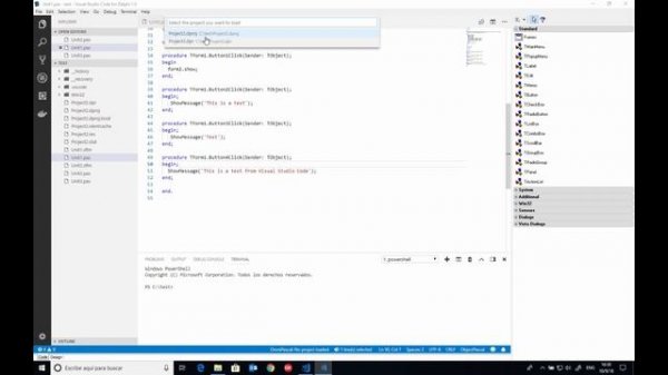 Visual Studio Code for Delphi
