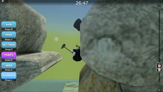 ROBLOX BUT CHOP PLAYS GETTING OVER IT WITH FROSTY смотреть онлайн