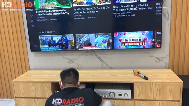 Lắp Đặt ThựcTế Bộ Dàn Nghe Nhạc (Loa JBL Studio 690 +Amply Denon PMA 1600NE) Kết Hợp Karaoke Cực Ha смотреть онлайн