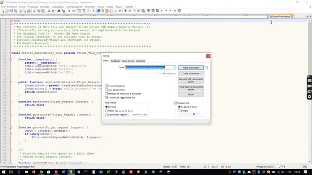 Fatal error: Uncaught Error: Call to a member function getId ExportReport.php on line 105 Vtiger смотреть онлайн
