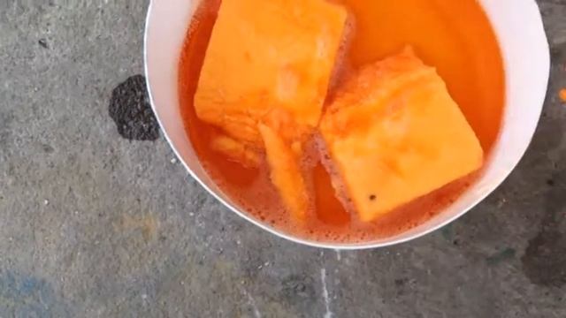 Пенопласт против бензина