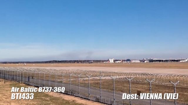 Airbus A220, B737, A320 & Dash 8 @ Riga Airport (RIX) смотреть онлайн