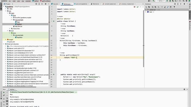 Lombok essential, a quick demo смотреть онлайн