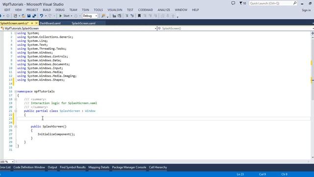 Part 21 Using Splash Screen in WPF смотреть онлайн