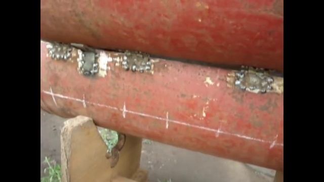 Круче не придумаешь!Мангал из газового баллона за три часа!!! смотреть онлайн