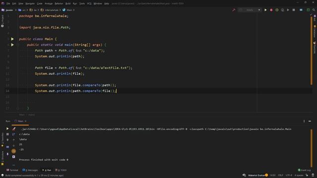 JavaFileIO The Path Interface смотреть онлайн