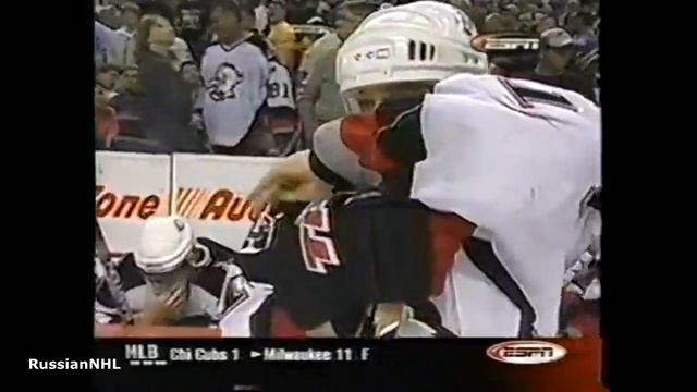 Darius Kasparaitis scores a series winner vs Sabres in game 7 (2001) смотреть онлайн
