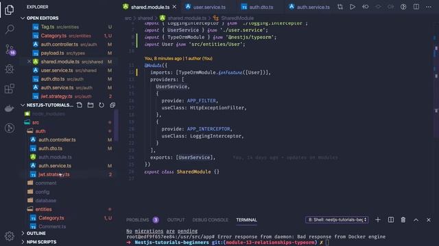 Nest JS for Beginners Course (Node JS) TypeORM and Mysql #30 смотреть онлайн