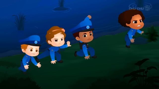 ChuChu TV Police Chase & Save The Magical Elephant from Bad Guys | ChuChu TV Surprise Eggs Toys смотреть онлайн