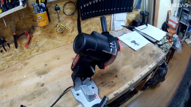 Заточной станок Rezer EG 85 CN Распаковка, сборка, настройка и заточка цепи смотреть онлайн